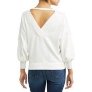 Women's Open Back Sweatshirt